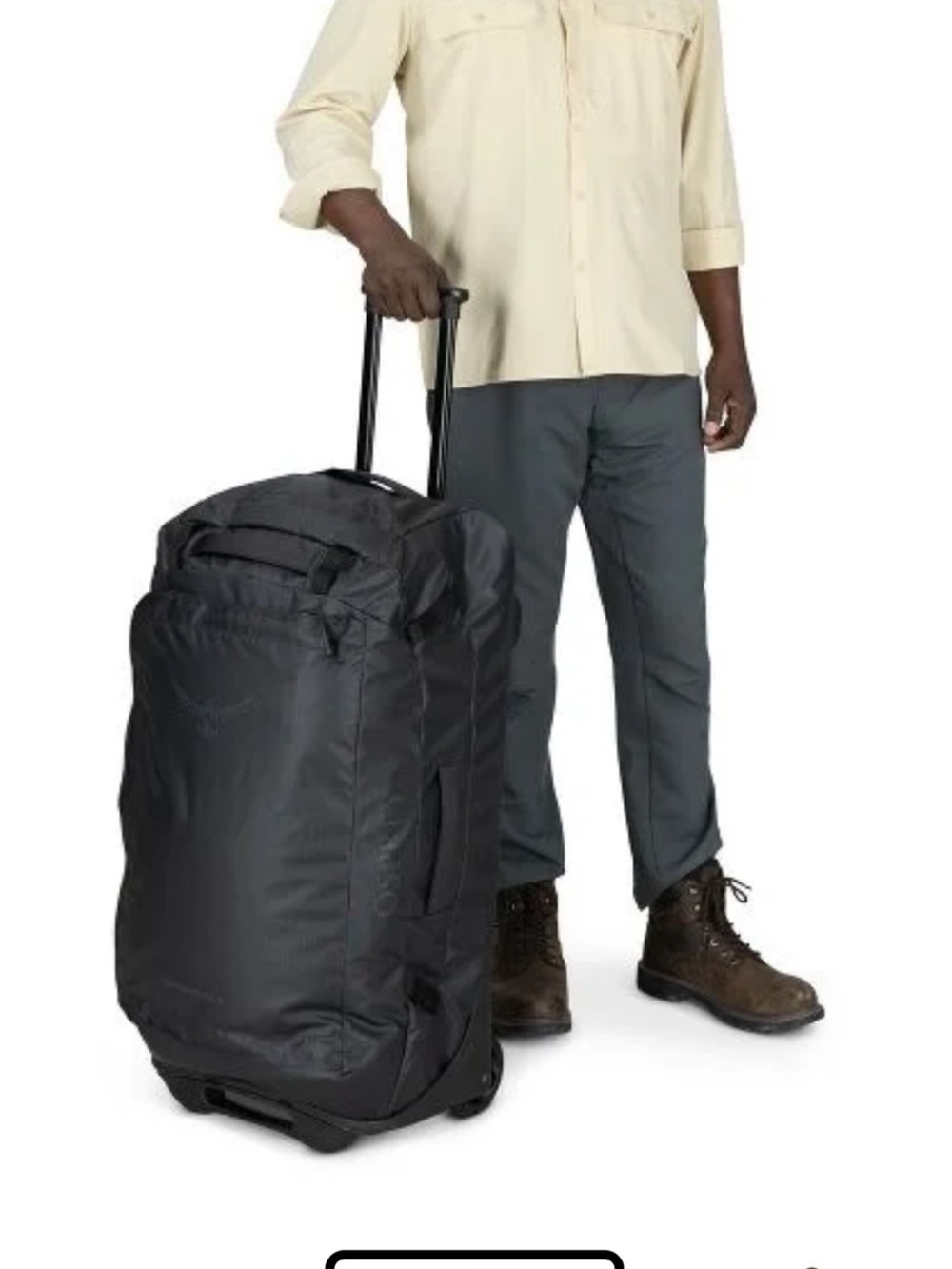 New Retail $360 New Osprey Transporter Wheeled Duffel 90L Bag Suitcase Luggage - Picture 3 of 5